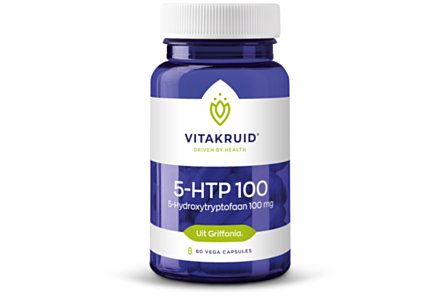 Vitakruid 5-HTP 100mg 60 vegan capsules