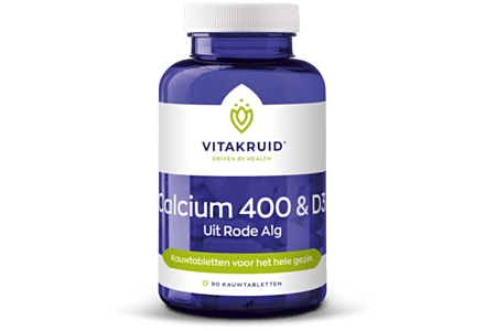 Vitakruid Calcium 400 & D3 uit Rode Alg