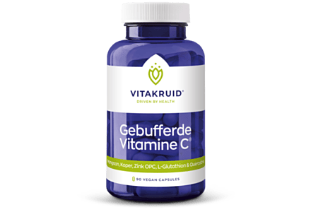 Vitakruid Gebufferde Vitamine C 90 Vegan Capsules