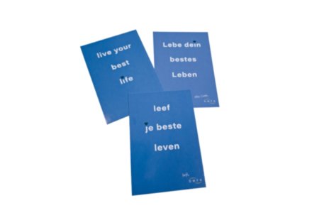 Intentiekaart Leef je beste leven