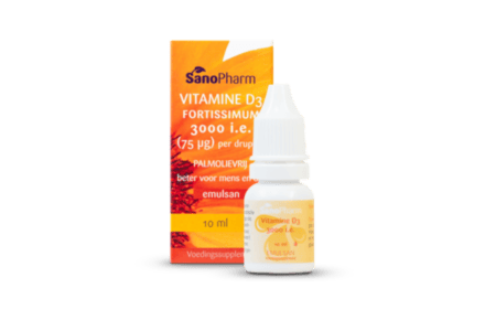 SanoPharm Emulsan Vitamine D3 Fortissimum druppels