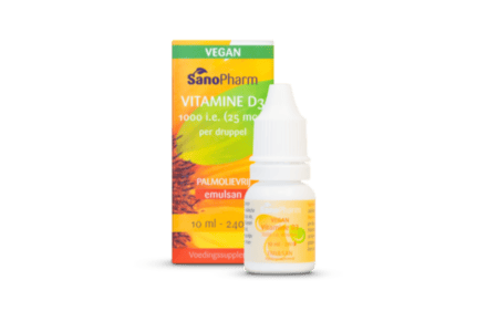 SanoPharm Emulsan Vitamine D3 Vegan druppels