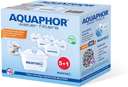 Replacement filter cartridge Aquaphor MAXFOR+ (6 pieces)