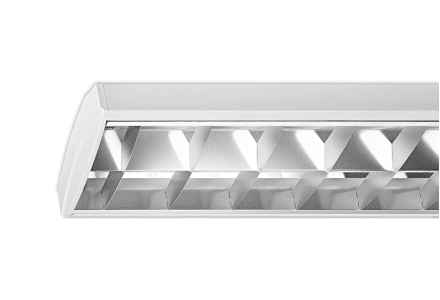 Mountainlight Opbouwarmatuur 2 X 36 Watt, Wit  rooster.