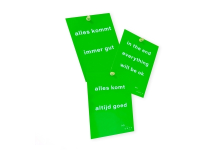 Intentiekaart Alles komt altijd goed