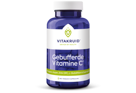 Vitakruid Gebufferde Vitamine C 90 Vegan Capsules