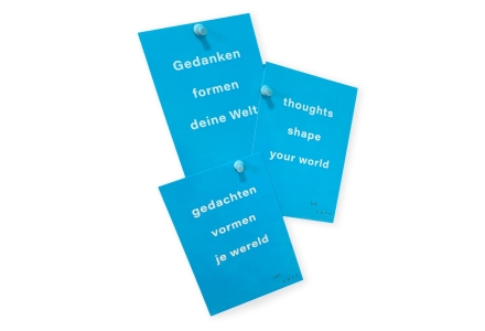 Intentiekaart Gedachten vormen je wereld