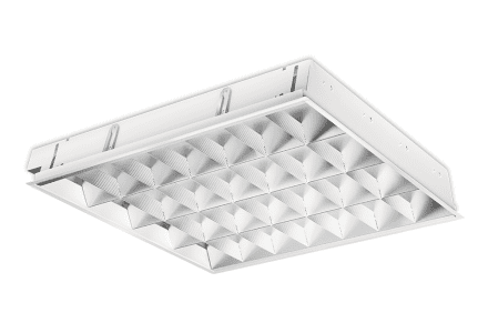 Mountainlight Inlegarmatuur 4x 18 Watt, Wit rooster.