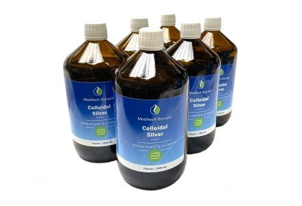 Colloïdaal zilver 10ppm, 6 liter (5 + 1 gratis)
