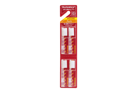 Soladey opzetborstel soft 4 stuks