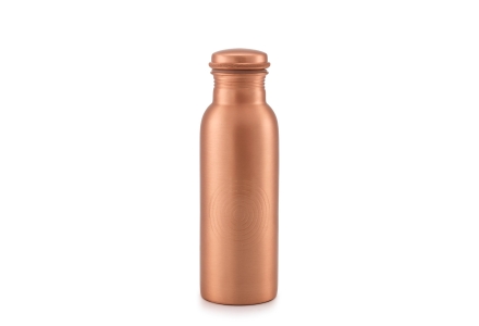 Koperen Drinkfles Mat 500 ml Handgemaakt