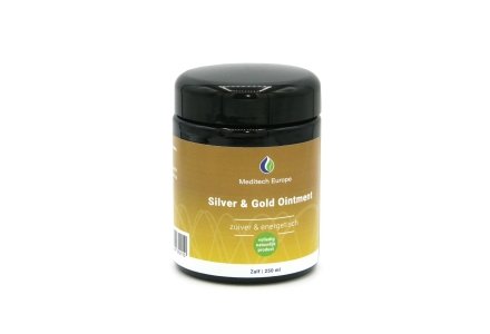 Colloïdaal Zilver Zalf met Goud 250 ml