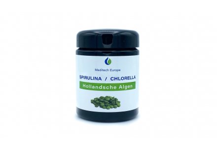 Spirulina Chlorella algen tabletten