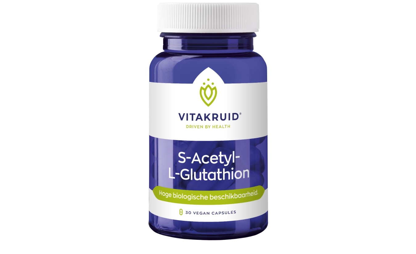 Vitakruid S-Acetyl-L-Glutathion 30 vegan capsules