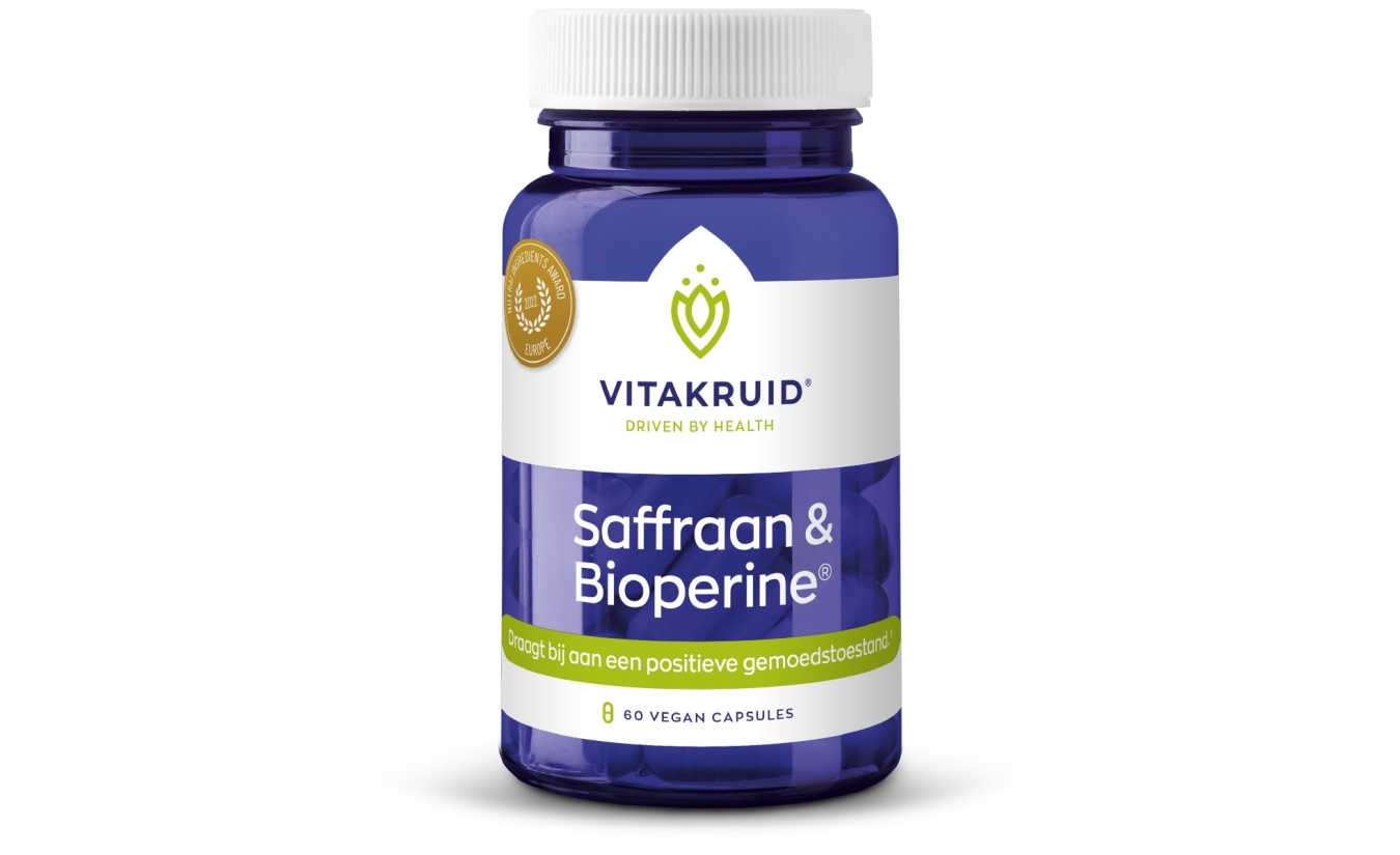 Vitakruid Saffraan & Bioperine® 60 capsules