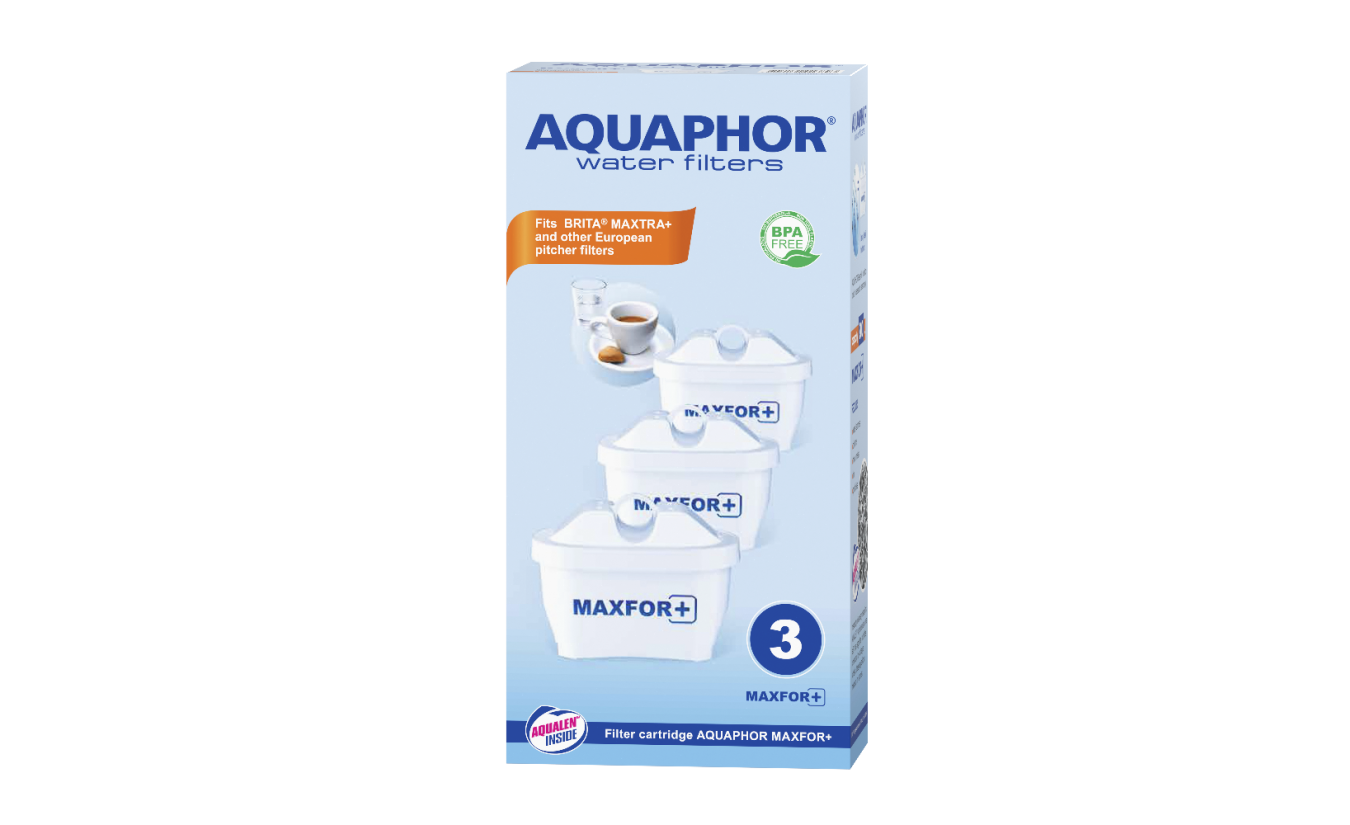 Replacement filter cartridge Aquaphor MAXFOR+ (3 pieces)