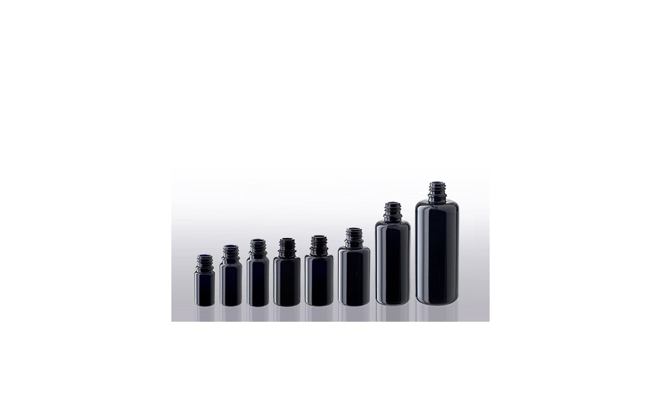 Miron violet glass bottles (DIN 18)