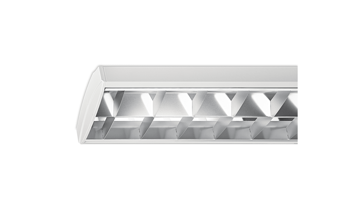Mountainlight Opbouwarmatuur 2 X 36 Watt, Wit  rooster.