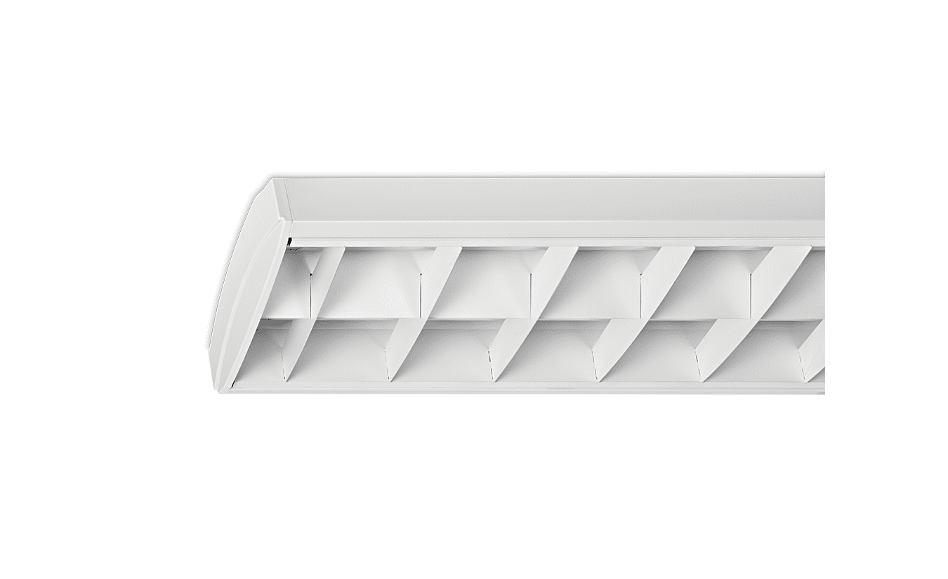 Mountainlight Opbouwarmatuur 2x 58 Watt, Wit rooster 
