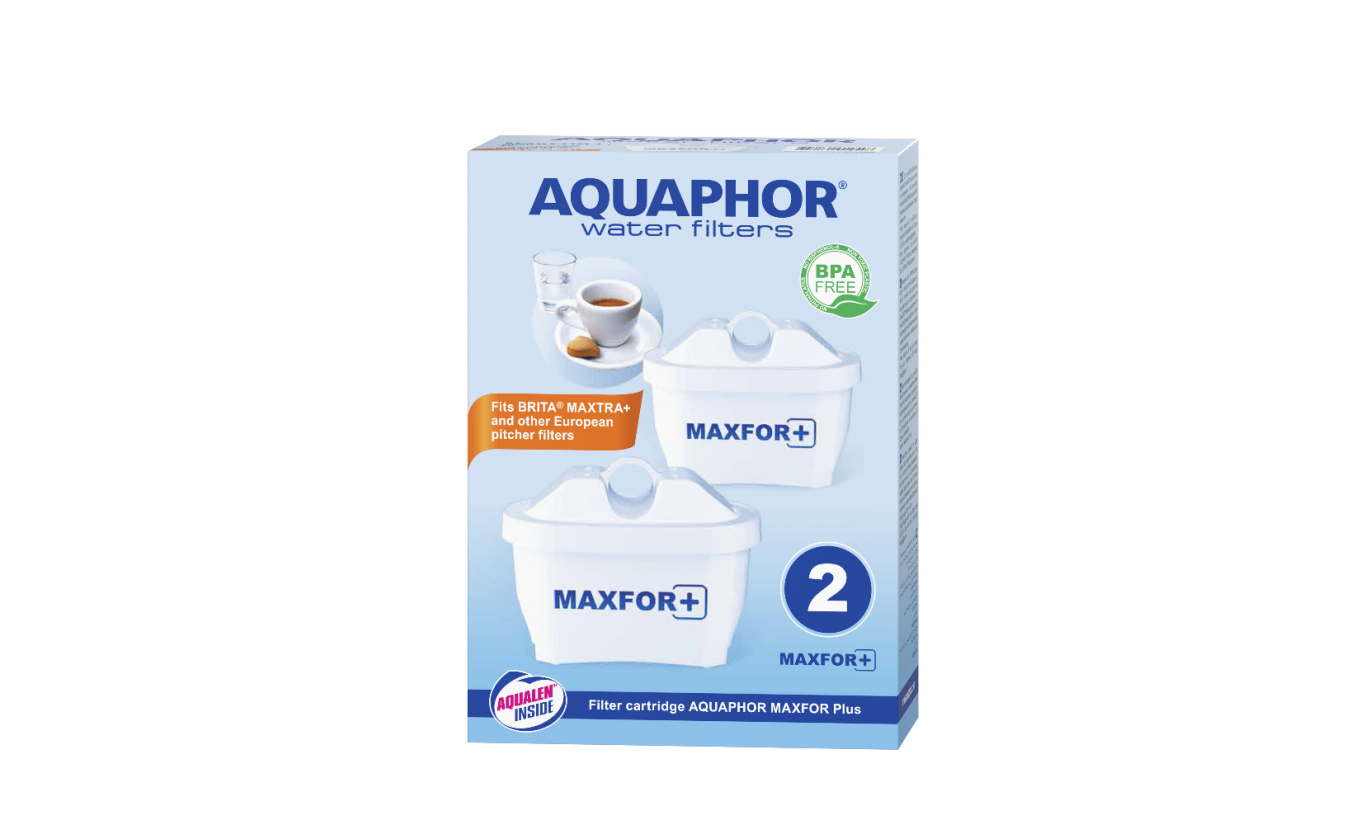 Replacement filter cartridge Aquaphor MAXFOR+ (2 pieces)