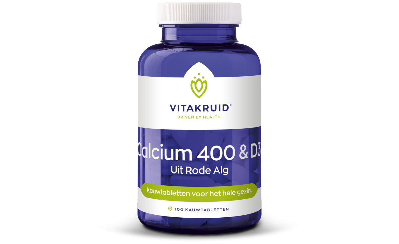 Calcium 400 & D3 uit Rode Alg