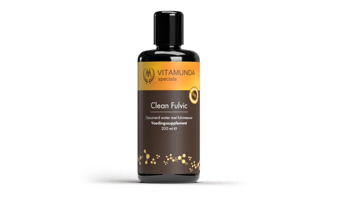 Vitamunda Clean Fulvic fulvinezuur 200 ml