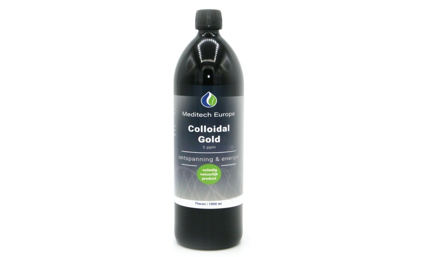 Colloïdaal Goud Essence 5ppm, 1000 ml