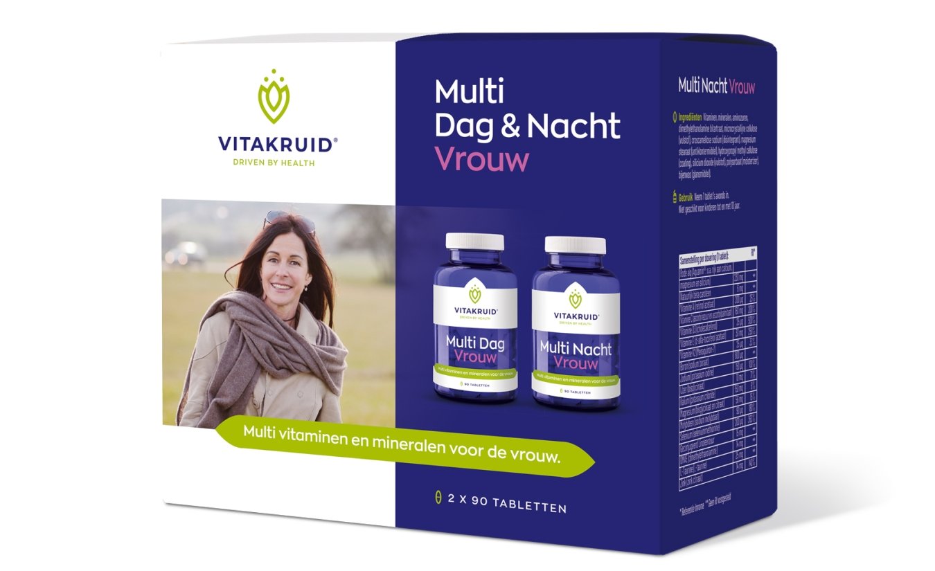 Multi Dag & Nacht Vrouw 2 x 90 tabletten