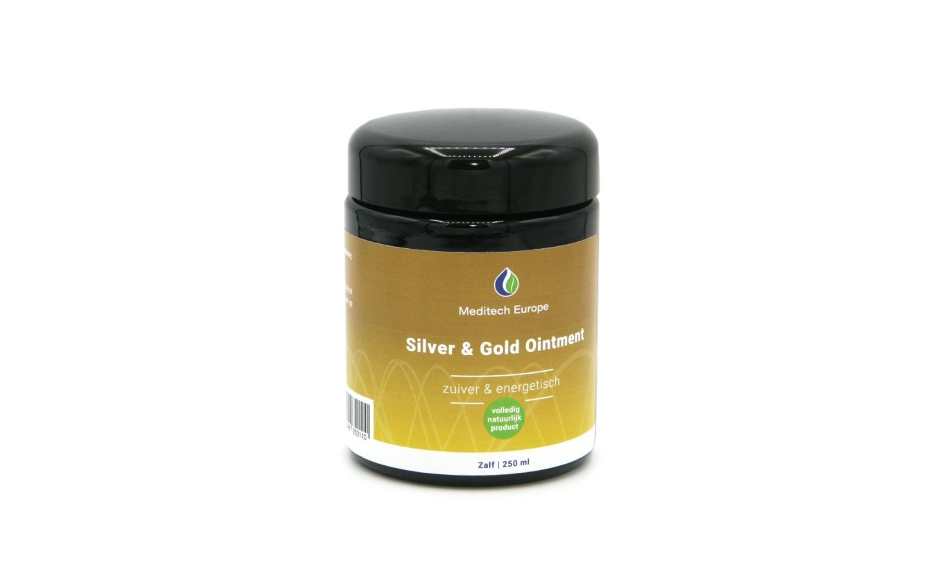 Colloïdaal Zilver Zalf met Goud 250 ml