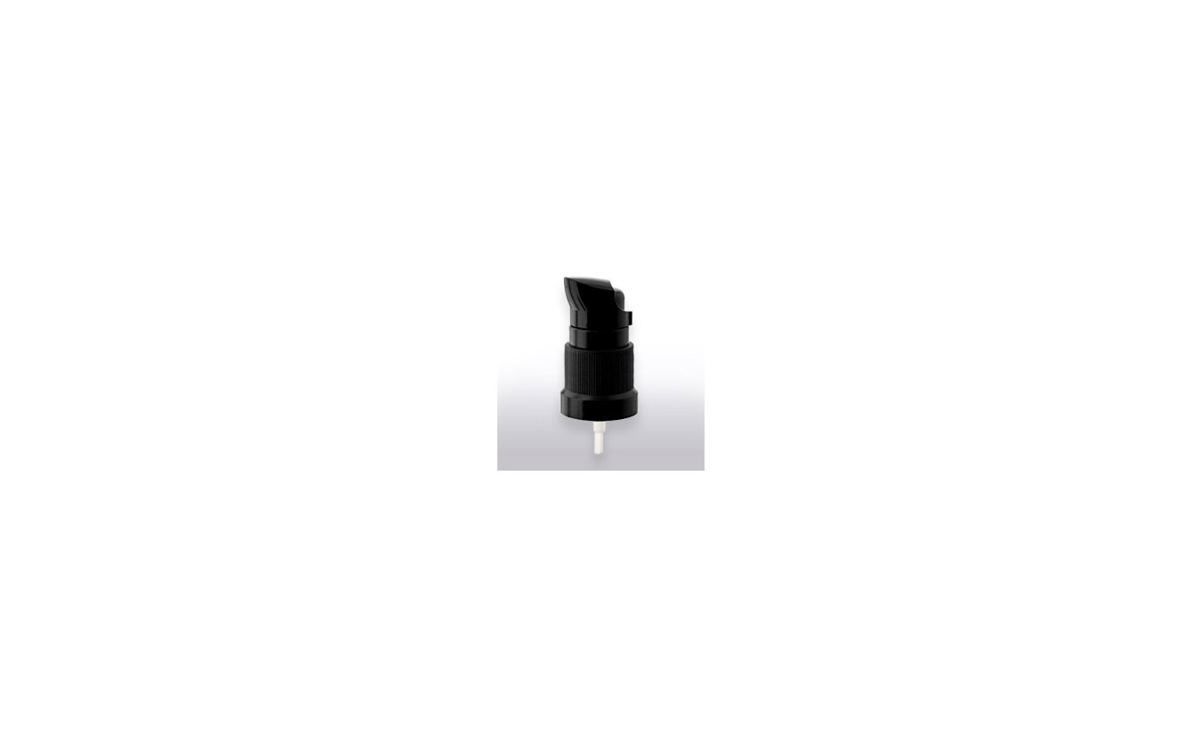 Pump cap with dosage 0,10 ml, Metropolitan Gel, black protective cap, (1 pcs)