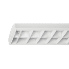 Mountainlight Opbouwarmatuur 2x 58 Watt, Wit rooster Mountainlight Opbouwarmatuur 2x 58 Watt, Wit rooster
