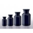  Miron violet glass apothecary bottles 
