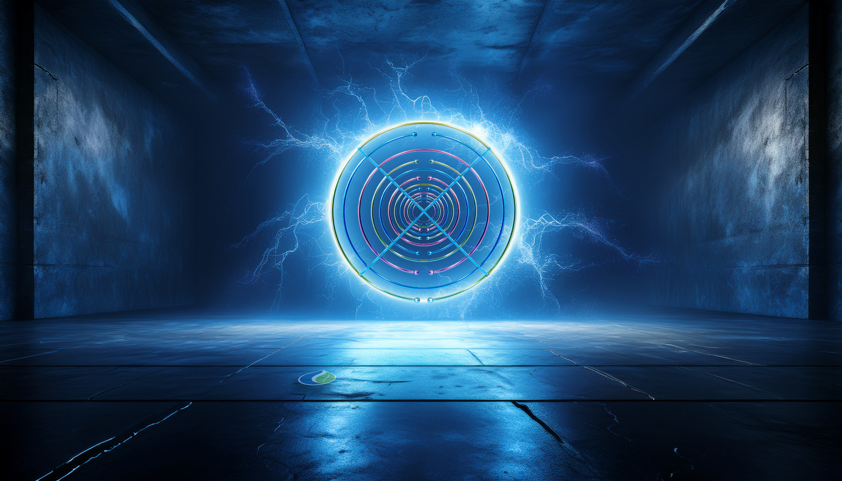 Corona-ontlading rond Lakhovsky antennes van een Multiwave Oscillator