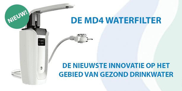 MD4 Waterfilter De nieuwste innovatie op het gebied van gezond drinkwater